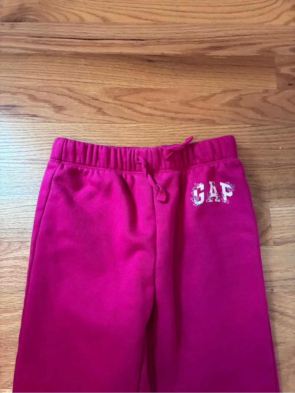 GAP Girls Bright Fuchsia Zip Hoodie & Joggers Set Size 6